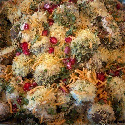 Aloo tikki chaat